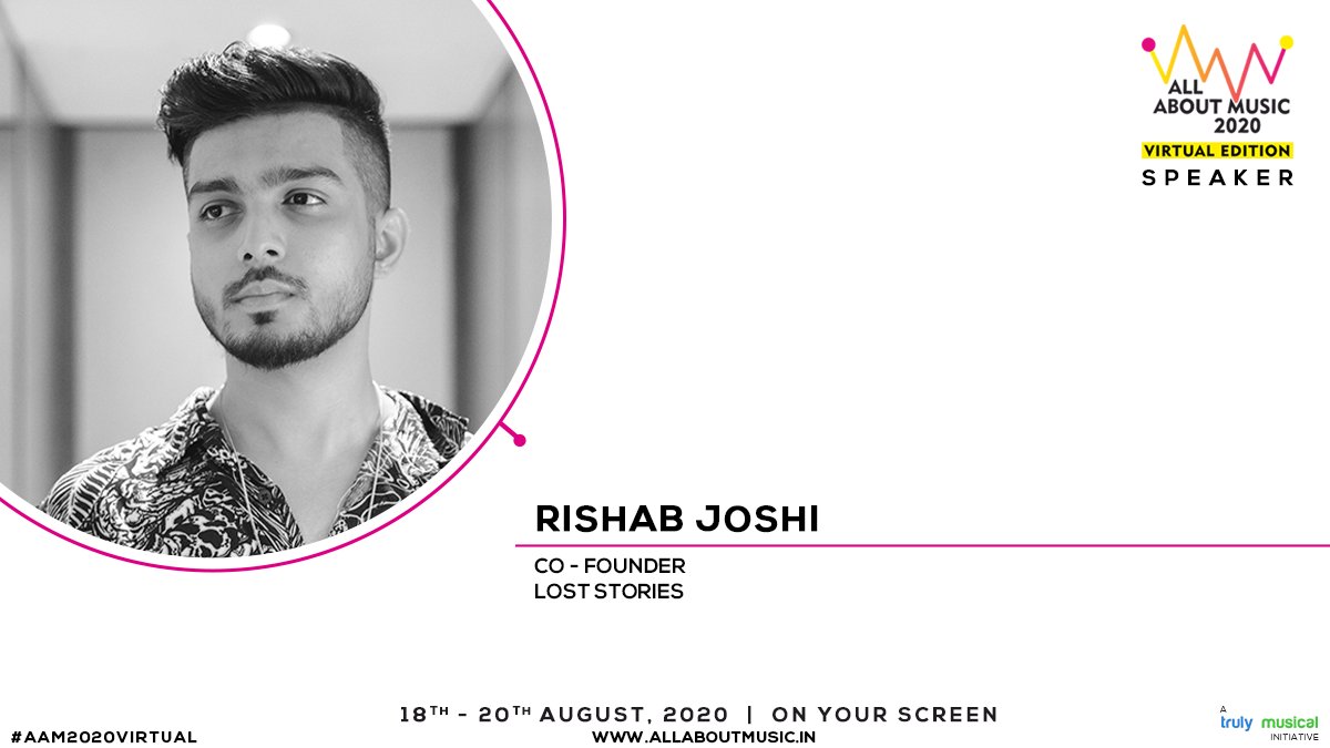 #AAM2020SPEAKER 
Welcome, Rishab Joshi. Co-Founder, Lost Stories. 
They are a DJ/Producer duo comprising of Prayag Mehta and Rishab Joshi. They are the first Indian act to perform at Tomorrowland Music Festival four times.

Meet him at #AAM2020VIRTUAL 

Register now:link in bio