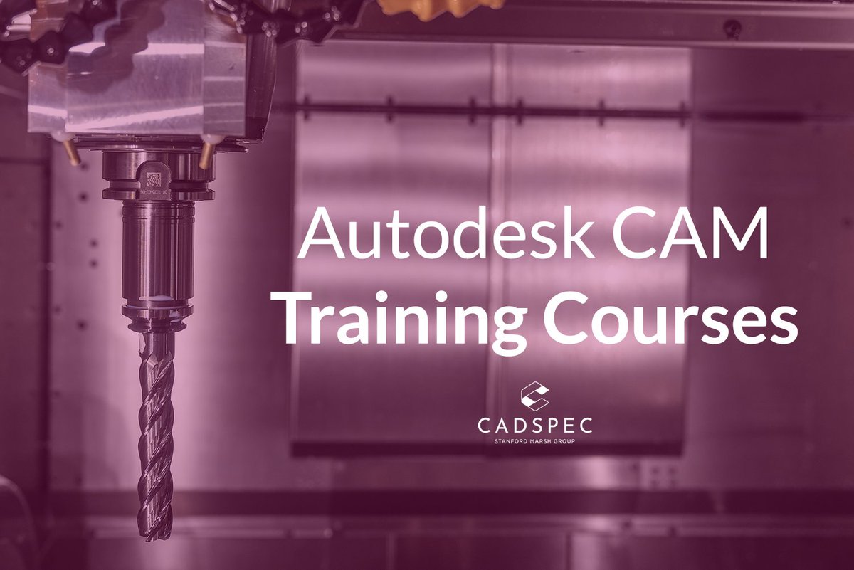 cadspec's tweet image. At Cadspec, we provide best-in-class services and expert knowledge for the full suite of Autodesk CAM solutions. Browse our range of CAM Training courses on our calendar: cadspec.co.uk/training-calen…
-
#AutodeskCAM #CAM #UKmfg