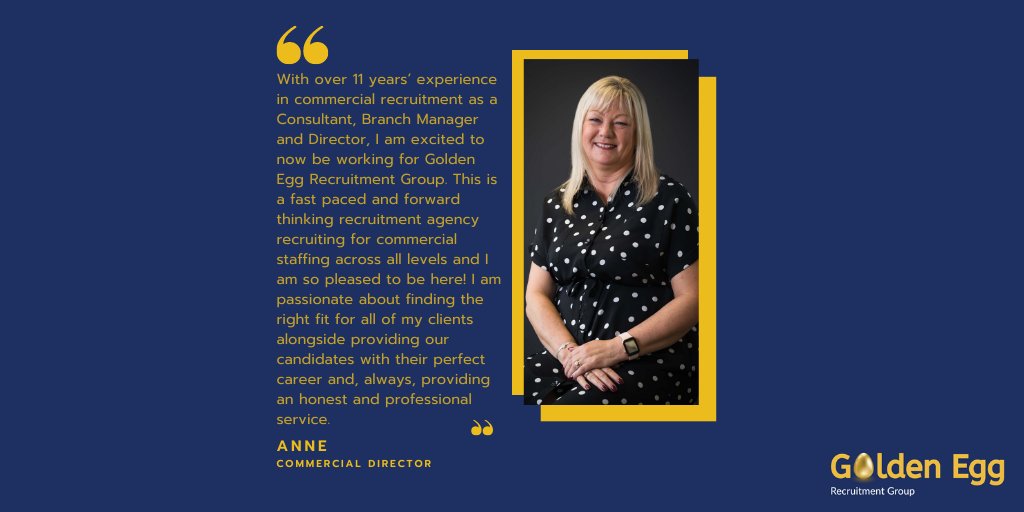 The Golden Egg Group Next Up In Our Meet The Team Series Is Anne Our Commercial Director Meetheteam Theteambehindthedream Dreamteam Thegoldeneggs T Co Lfzjqi4sqc