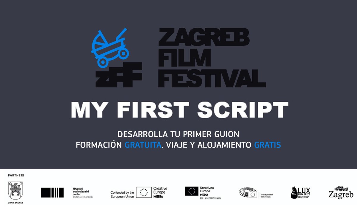 ECDMEDIACat's tweet photo. Estàs preparant el guió del teu 1er llargmetratge?

✍️ Últims 10 dies per inscriure'l a #MyFirstScript, el taller GRATUÏT de desenvolupament de guió de #ZagrebFilmFestival!

⏳ 20 d'agost!
💥 Participació sense cost! Viatge i allotjament inclosos!
👉 https://t.co/c6LgK9XOO6 https://t.co/xPfJj6vvLl