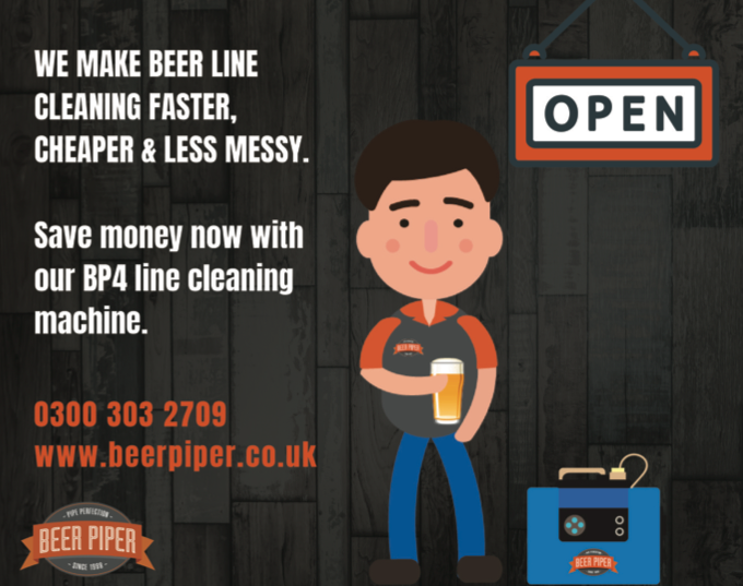 Cleaning Faster, Cheaper &amp; Less Messy
<a href="/BeerPiperUK/">Beer Piper</a>