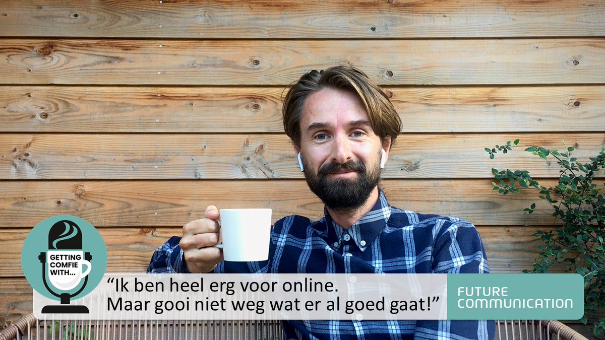 FutureComm_'s tweet image. Onze zesde #podcast: Bianca Groot in gesprek met Jasper Ludolph van Mett. Over verleiden, betrekken en antwoorden vinden via online participatie. Check futurecommunication.nl/podcast of je favoriete podcastapp. 

#communicatie #participatie #online #betrokkenheid #inspiratie