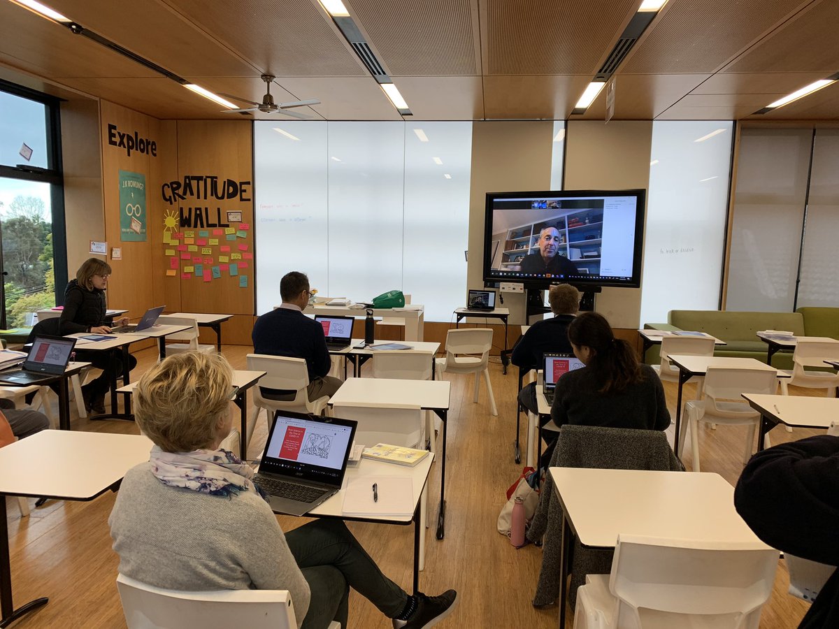 FionaERCooney's tweet image. Thanks Glenn @TheCTTL @gwhitmancttl for connecting in with @Ravenswood_News MBE Team as they delved deeper into your #MBEDeepDives today. Was a terrific start to a thought provoking day.