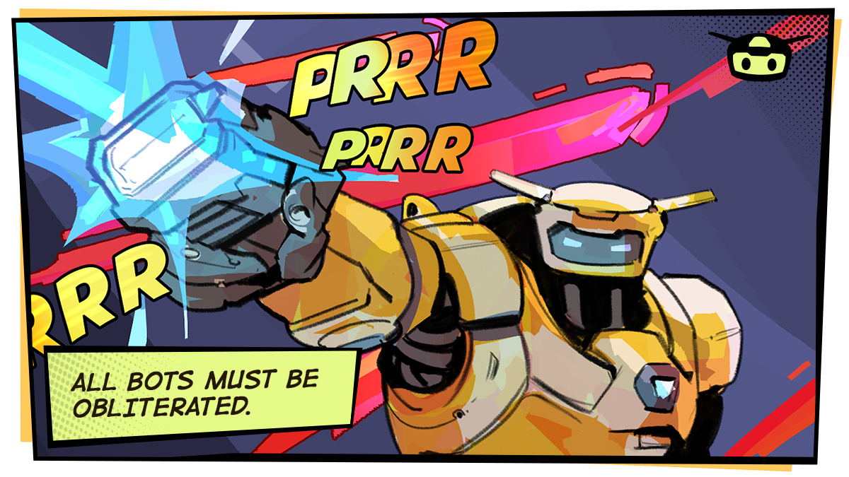 RoboquestGame's tweet photo. Guardian takes things a little more seriously than meโฆ #MaxLog https://t.co/HeXbAvvHJl