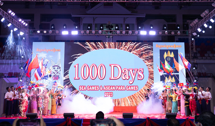 asianparalympic's tweet photo. Spectacular ceremony kicks off the 1,000-day countdown towards the 32nd Southeast Asian Games and 12th ASEAN Para Games. 🎉🎊💪

#Cambodia2023 #1000daystogo #SEAGames #ASEANParaGames

@ParaAsean @AsianGamesOCA @sea_sports_news @ASEAN https://t.co/Bo1uzGDTEu