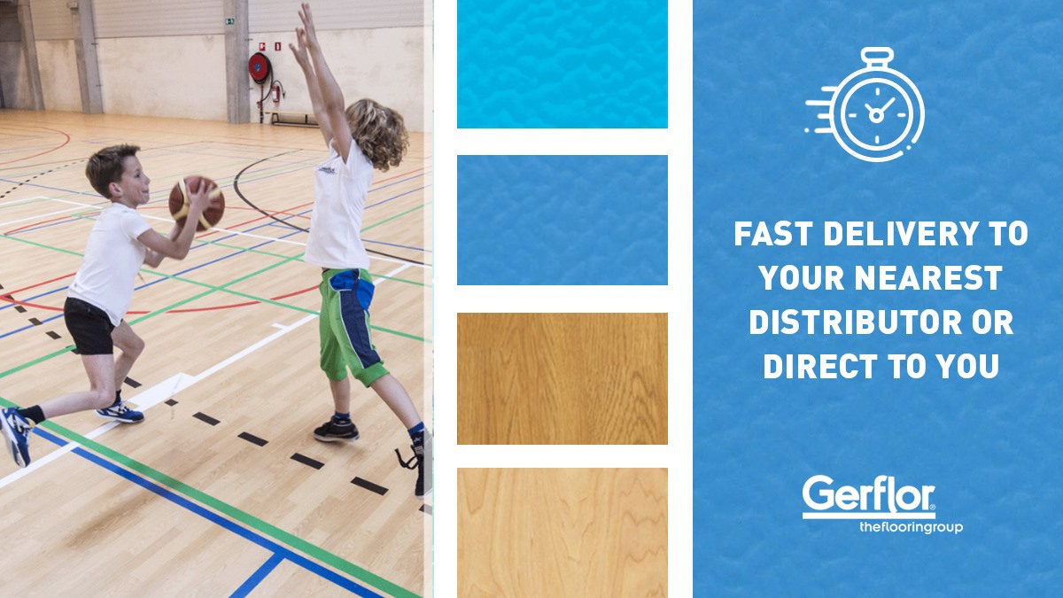 Our Taraflex® Evolution range is a high performance #SportsFlooring providing excellent shock absorption!  Fast delivery to your nearest distributor or direct to you ⏰  Available &amp; in stock now in our 4 best selling designs - gerflor.co.uk/professionals-…