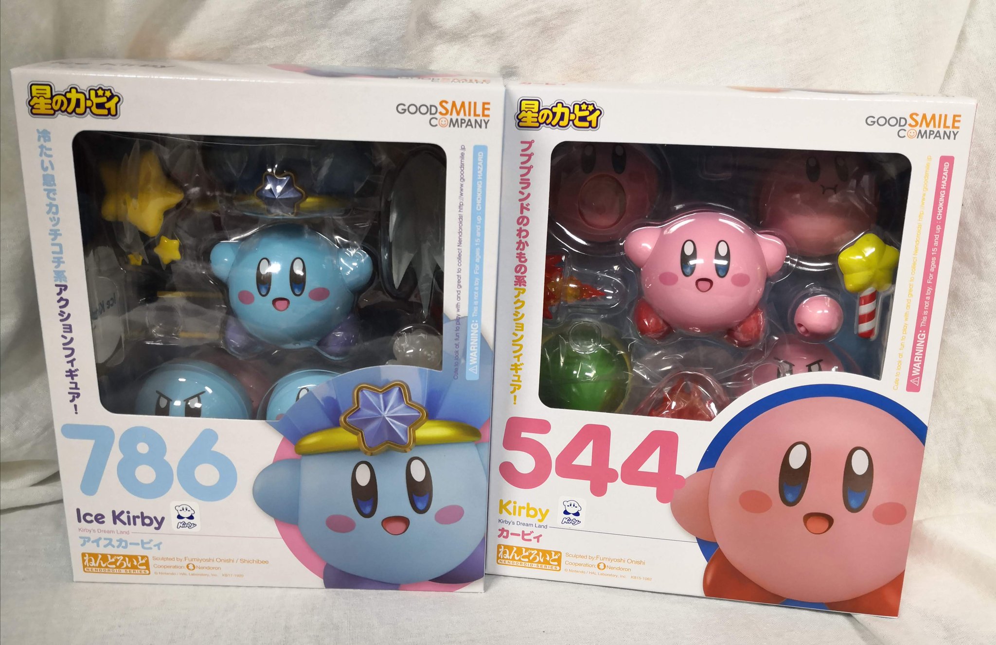 Ice Kirby Good smile company figurine Nendoroid 786 Kirby's Dream Land