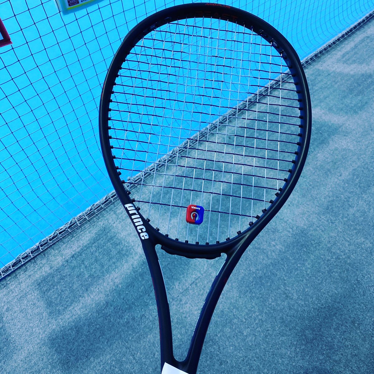 teru4454's tweet photo. 休日 #修行 なう🎾
BEAST 98
ストロークが好調。特にバック！フォアは、フラットを要所で使えるようにもう少し。あとフォアのショートクロス特訓必要。
#prince
#プリンス
#princetennis
#BEAST
#BEAST98
#16x20
#掴みの黒
#テナズケロ
#luxilon
#アルパワー史上最強説 
#ALUPOWER
#MAIN120CROSS125 https://t.co/w8w20T14rz