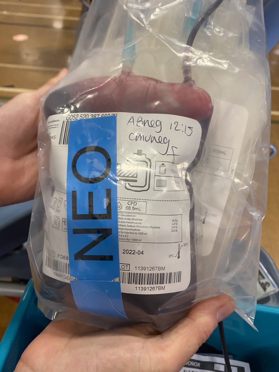 23rd @GiveBloodNHS donation yesterday. AB- so pretty rare. Told my blood goes to neonatal wards 🥰👶🏼 
Please donate if you can 👍🏻#KeepDonating #GiveBlood