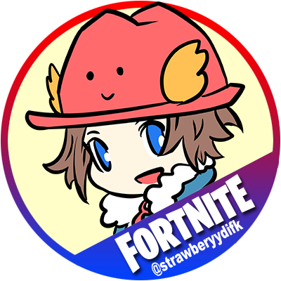 めっちゃパン屋さん Fortnite イラスト アイコン100人プレゼント企画 パン100枚切り No 043 いちごだいふくさん Strawberyydifk 2枚目はカスタム用です 所属しているクランのロゴや文字などがある方は ご自身で設定してください