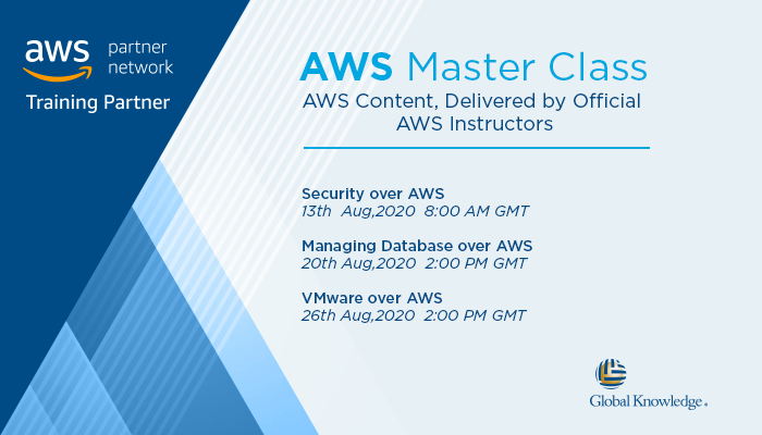 GlobalMea's tweet photo. AWS Master Class..!
Pick One or More of the below AWS Free Training Sessions:
1- Data Security over AWS / Speaker: Fayaz Khan
2- Managing DB over AWS / Speaker : Emad El Faramwai
3- VMware over AWS / Speaker: Mark Medhat
Register Now: https://t.co/1xcPw6Oh0W
#Global_Knowledge https://t.co/B3d1BdrVN8