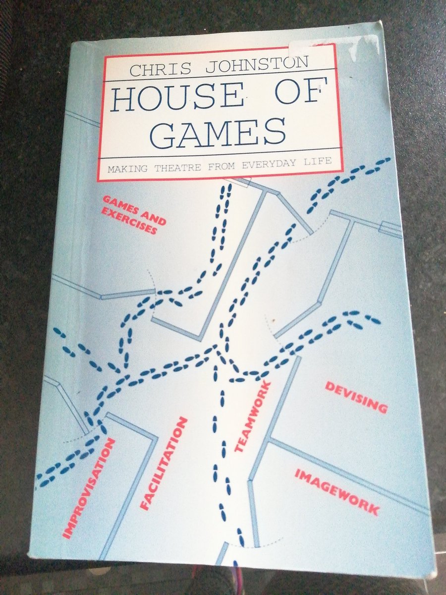 AndreaKelly101's tweet photo. This arrived in the post today, having worked with #ChrisJohnston, no longer with us π’in a forum theatre project with #Fluxx in the UK. I am really excited to have his inspirations to lean on in making theatre #Projectsynge #makingtheatre #houseofgames https://t.co/0AomgZUoCh
