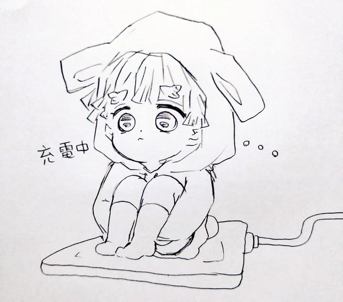 タブレットもペンも充電中だから夜ご飯からいただこうかな 