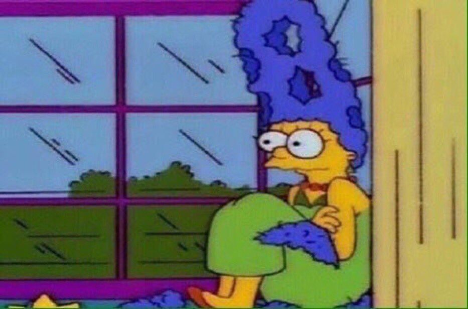 lodelaspelis's tweet photo. Creo que podría resumir mi 2020 con memes de Marge Simpson https://t.co/BV2RL5psiF
