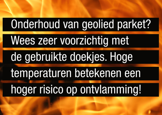 Flor_FloorHouse's tweet photo. Wees voorzichtig als u nu uw geoliede parketvloer onderhoudt! Water de gebruikte doeken vooraleer u deze in de afval gooit! #vloerenadvies #floorhouse
> https://t.co/x0El9qJ9St via @HLN_BE https://t.co/ALDsY7WIyD