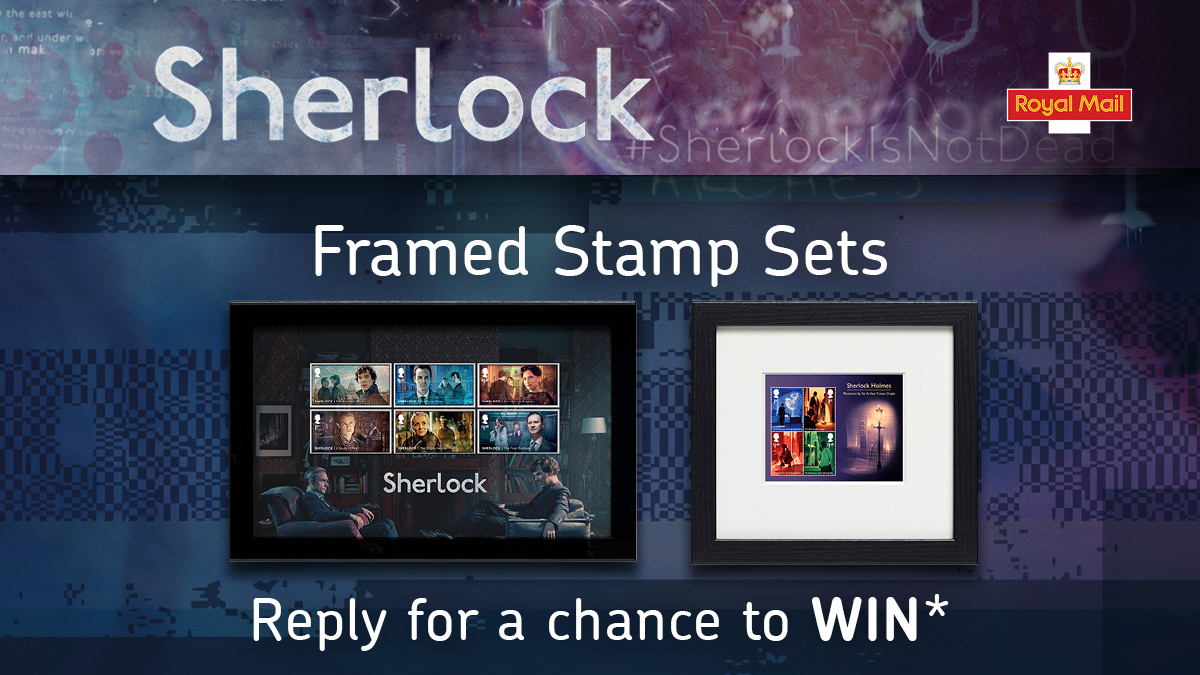 RoyalMailStamps's tweet photo. Follow us &amp; reply for a chance to WIN* the framed #Sherlock Stamp Sets: what is the full name of Sherlock Holmes' older brother?

*To enter: follow us &amp; reply to this tweet before 23:59 16 Aug 2020. UK resident, 18+ only. 1 prize only. Full T&amp;Cs apply: https://t.co/mgB6ayBgPj https://t.co/HgUmwYSGdA
