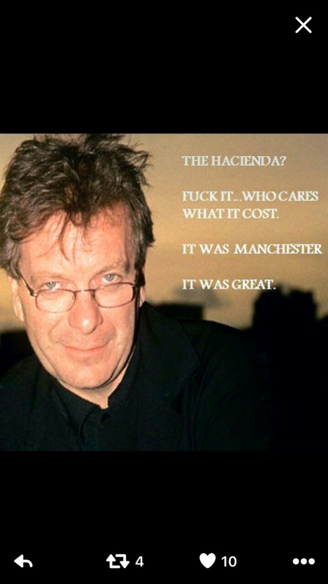 WiJayWhelan's tweet photo. Nice one Tony, rest easy x #TonyWilsonRIP https://t.co/DX38pr0pV5