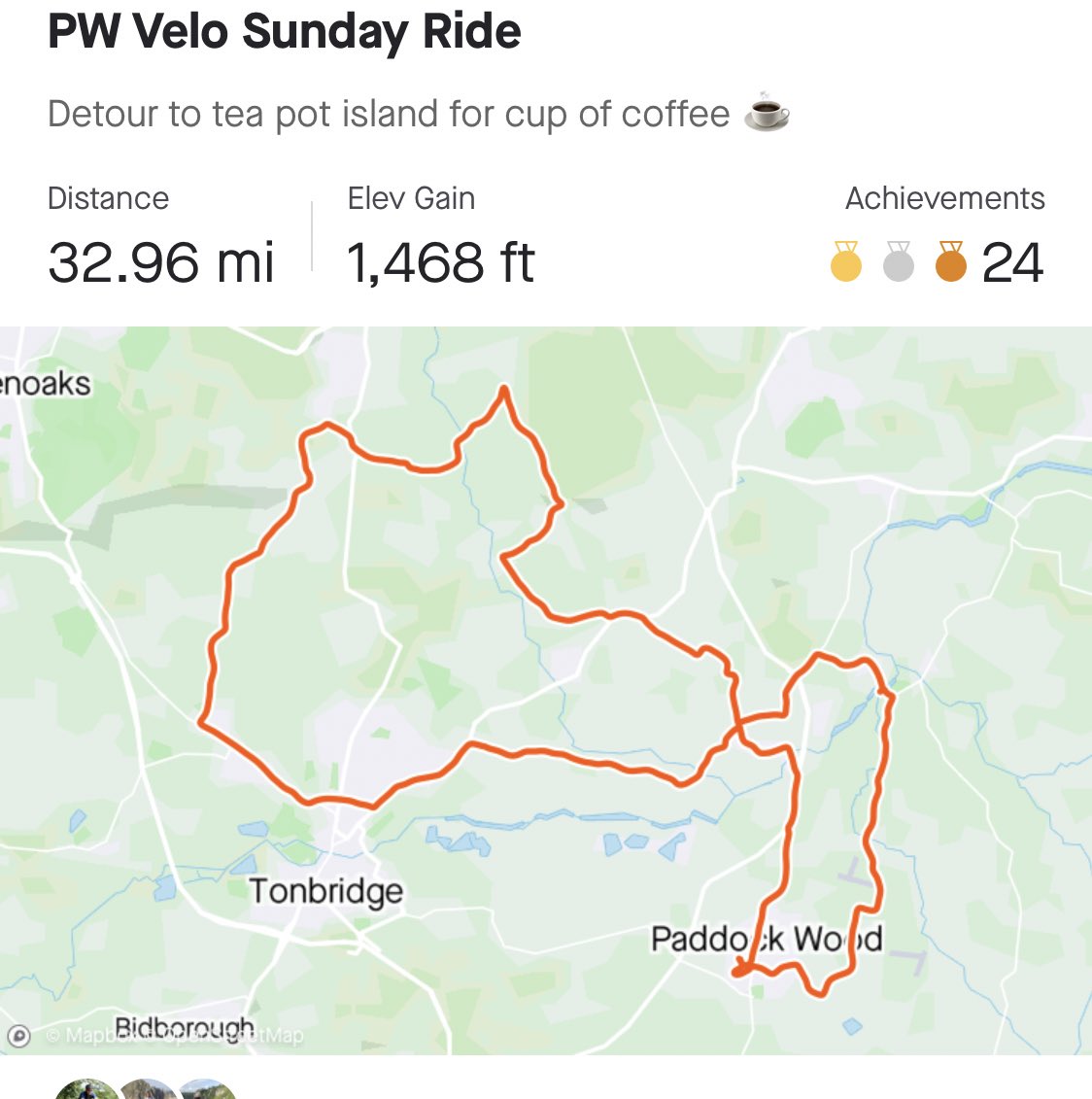 PWVelo's tweet photo. A nice little Sunday morning spin with the PW Velo group. #PWVelo #cycling @CycleChat https://t.co/zu43p9kUGX