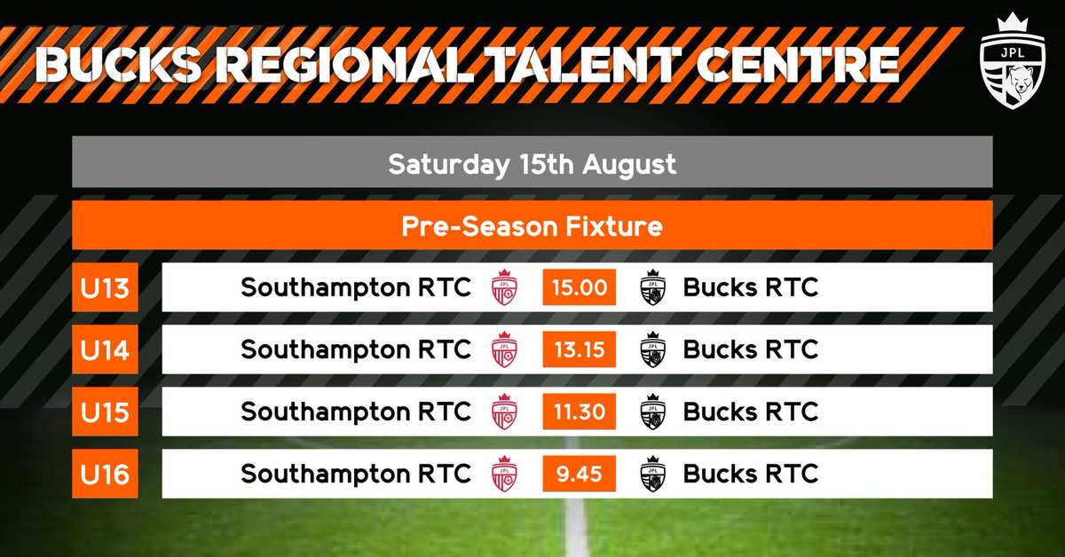 bucksrtc's tweet photo. #NewCoaches #NewAgeGroups - #SameBeautifulGame ⚽️

Pre-Season training continues this week (Tuesday &amp; Thursday) before a trip to Southampton for all teams @JPLSotonRTC 

u12s to u16s - register your interest - dean@bucksrtc.com 

‘To be the best, you have to play with the best’ https://t.co/lwXnEDPVPy