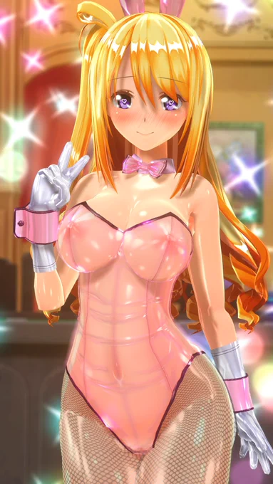 ツルテカ透けバニー#COM3D2 