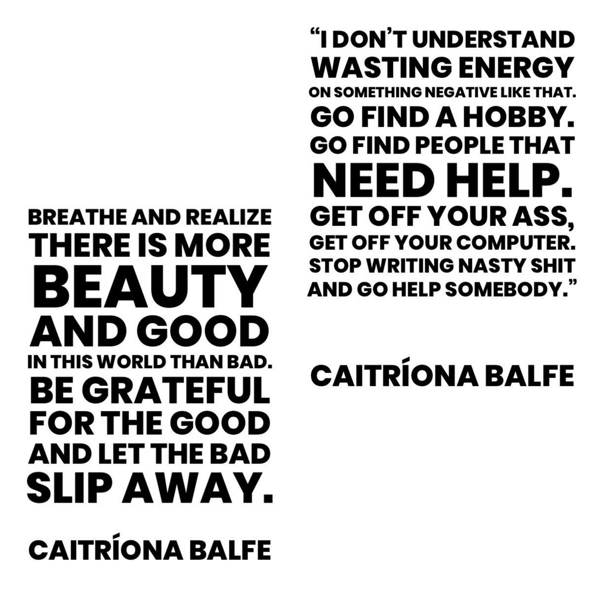 Maelise16's tweet photo. Today I just needed a reminder  because sometimes a minority obscures the beauty and it is difficult to get them out of your head🐍 😔.Your life, your acts,your words are your message to the world.Let's think about it #spreadkindness or🤐🤫 #CaitrionaBalfe #keeponmovingforward https://t.co/TbYoPx1tej