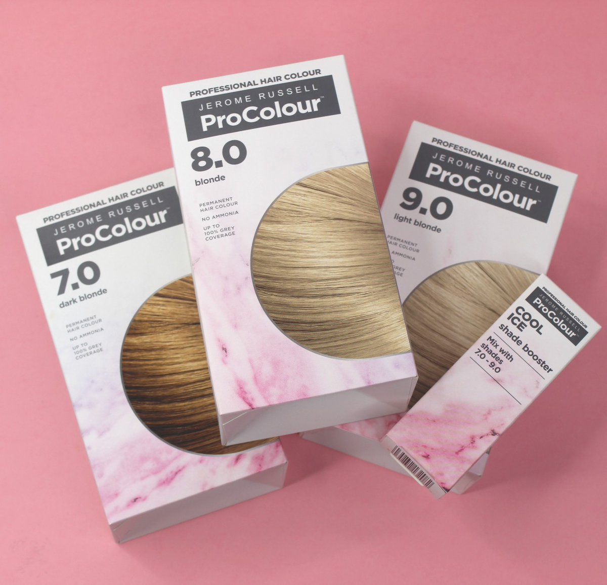 Bblondehair's tweet photo. 'What shade of blonde are you? Our ProColour range gives you the choice to be any blonde you want to be 🤩. Add our Cool Ice Shade Booster for an extra pop of ice ❄️ Available now exclusively at @superdrug #BeYourOwnColourExpert #professionalcolour #ThursdayThoughts https://t.co/fR6WkSxiIt