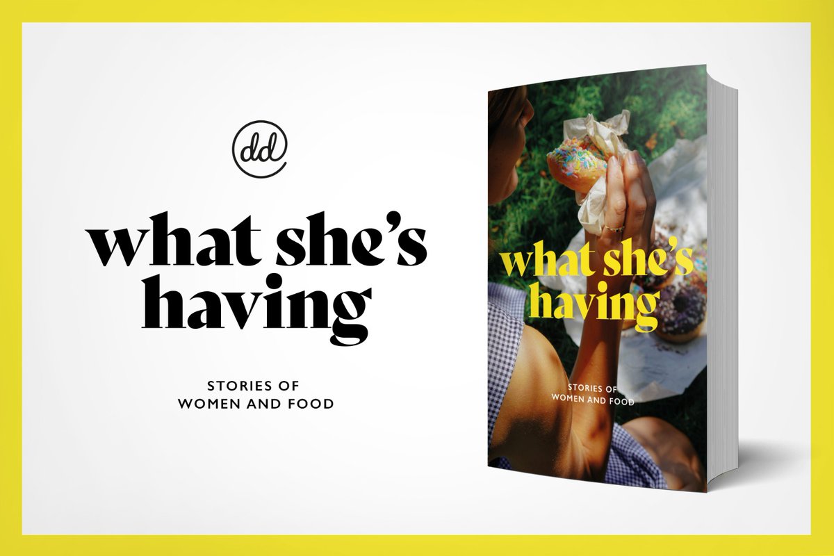 deardamsels's tweet photo. Three months ago, we asked for your words about food. Following a busy submission period, we are proud to announce that What She’s Having: Stories of Women and Food will be published in February 2021 and is available for pre-order now #WhatShesHaving 

https://t.co/QZz32BZ4SP https://t.co/JML9ZicAsX