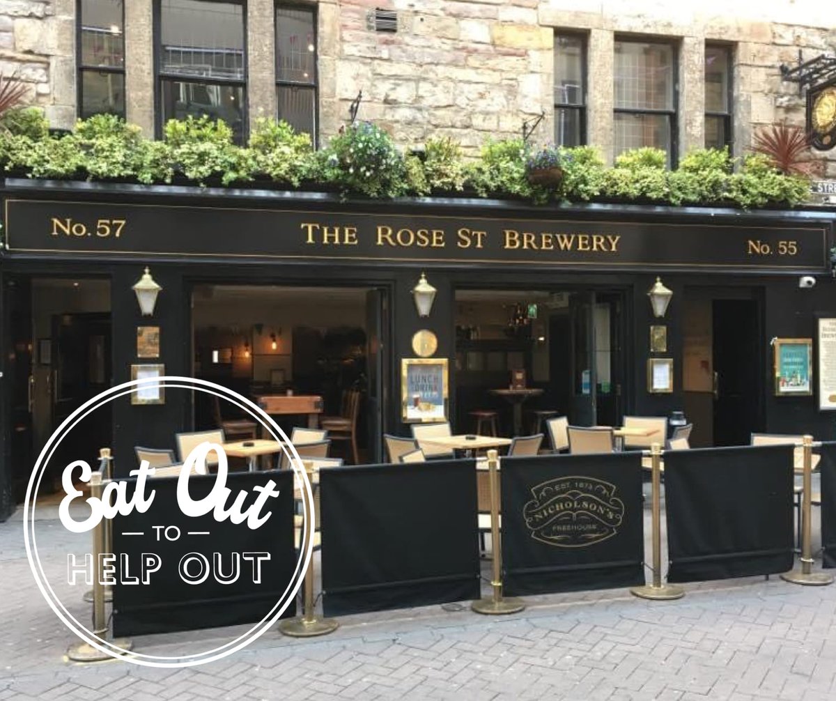 RoseStBrewery's tweet photo. We are taking part in the Eat out to help out scheme which is available Mon-Wed for whole of August.
50% Off a Meal and a soft drink. 

To book a table use the link below

https://t.co/5G6GkpOIDA https://t.co/4bQc54fHuS