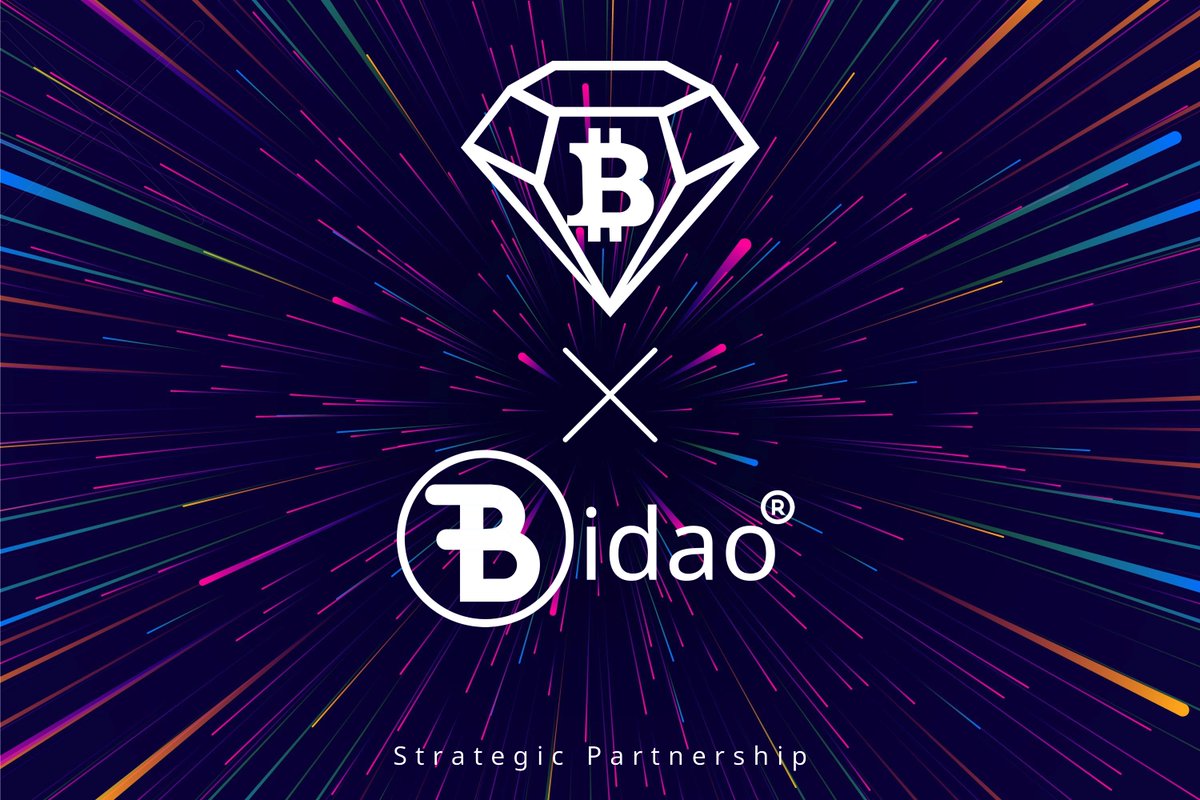 BitcoinDiamond_ is now a part of the Bidao ecosystem 💥 @Bidaochain is  implementing #BCD as a collateral asset. This means that BCD can be locked  up in CDPs to generate the BAI
