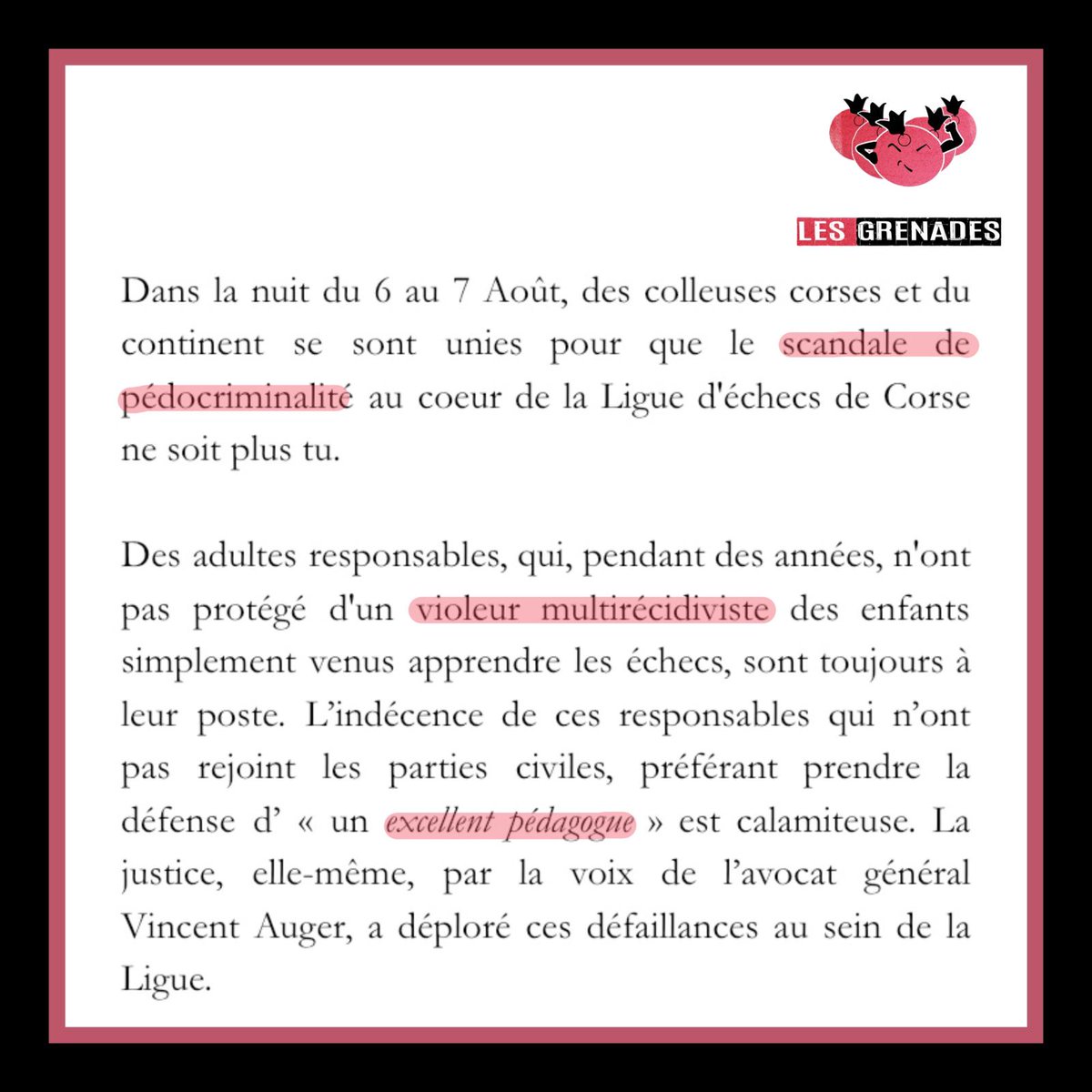 LesGrenades_'s tweet image. ⚠️ [THREAD À LIRE] 

STOP PÉDOCRIMINALITÉ.

👇👇👇