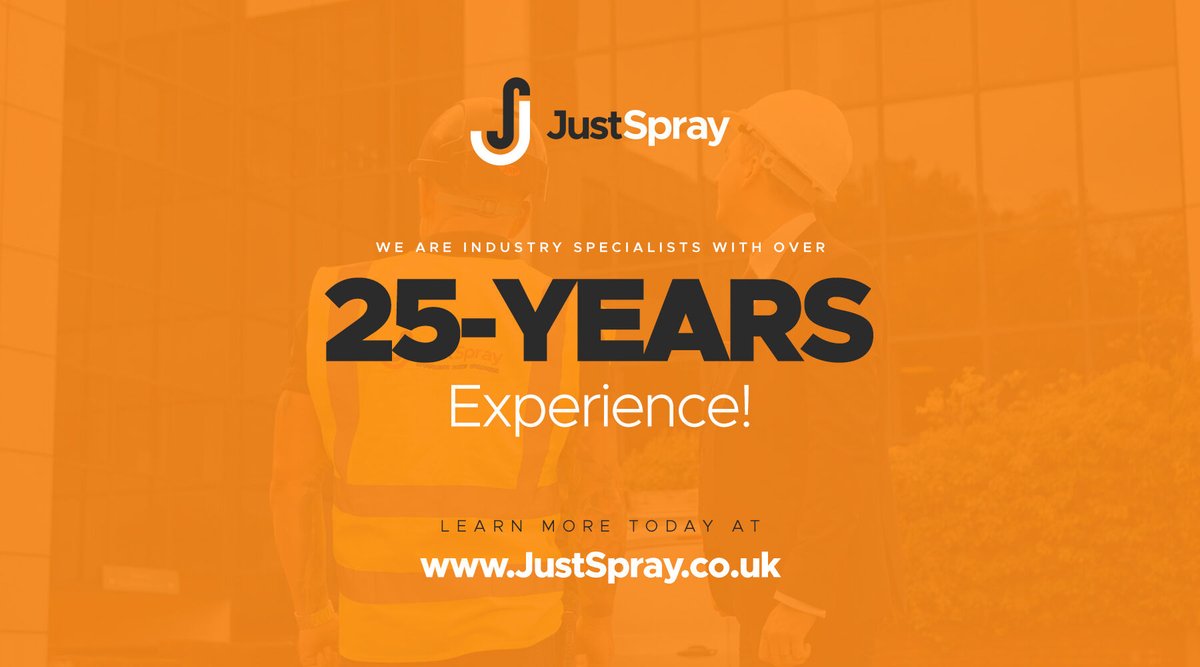 Just Spray are industry specialists with over 25 years of experience!

Our industrial on-site spray painting techniques ensure to rejuvenate the appearance of your property. 

Check out our range coating services 👇
justspray.co.uk/services/coati…

#coatingservices #onsitespraying #spray