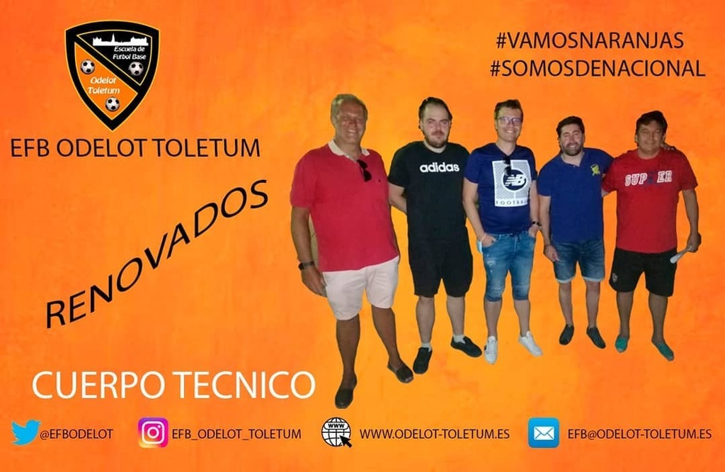 ⚽⚽⚽RENOVACIONES⚽⚽⚽

Los capitanes de este barco, Oscar Martín, Maxi y Jairo, seguirán una temporada más tras conseguir el ascenso.

#vamosNaranjas #somosdenacional
#odelot