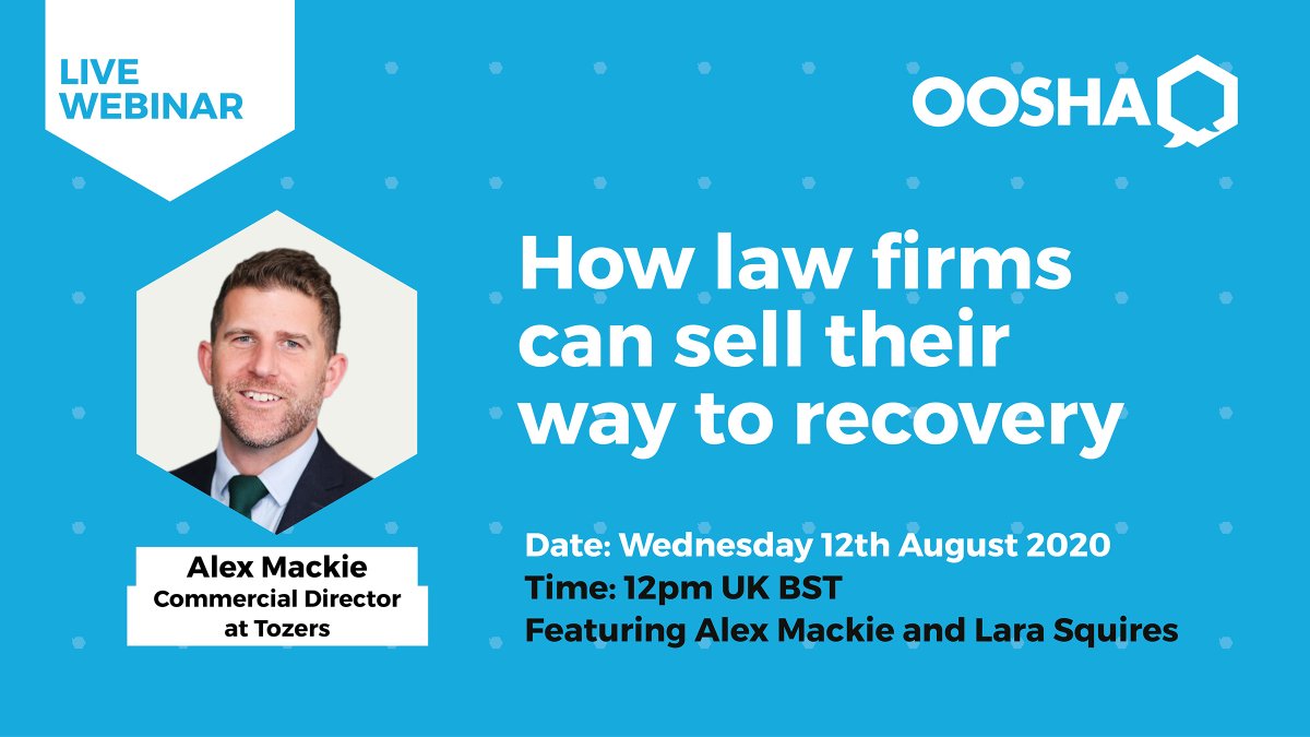 AccessManagedIT's tweet image. We are really looking forward to hearing from @Amackietozers at our next guest webinar in two days time. As the Commercial Director at @TozersLaw, Alex has plenty of experiences in Law Firm Business Development to discuss. Register for the webinar here: hubs.ly/H0trnQm0