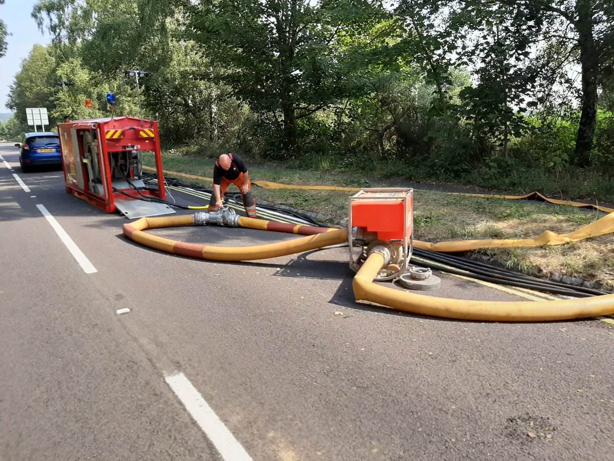 C&C Capability Team (@candccapability) on Twitter photo NFCC National Resilience are continuing to support <a href="/SurreyFRS/">Surrey Fire & Rescue Service</a> today, with High Volume Pumps set in and providing water for operations. NFCC National Resilience are continuing to support <a href="/SurreyFRS/">Surrey Fire & Rescue Service</a> today, with High Volume Pumps set in and providing water for operations.