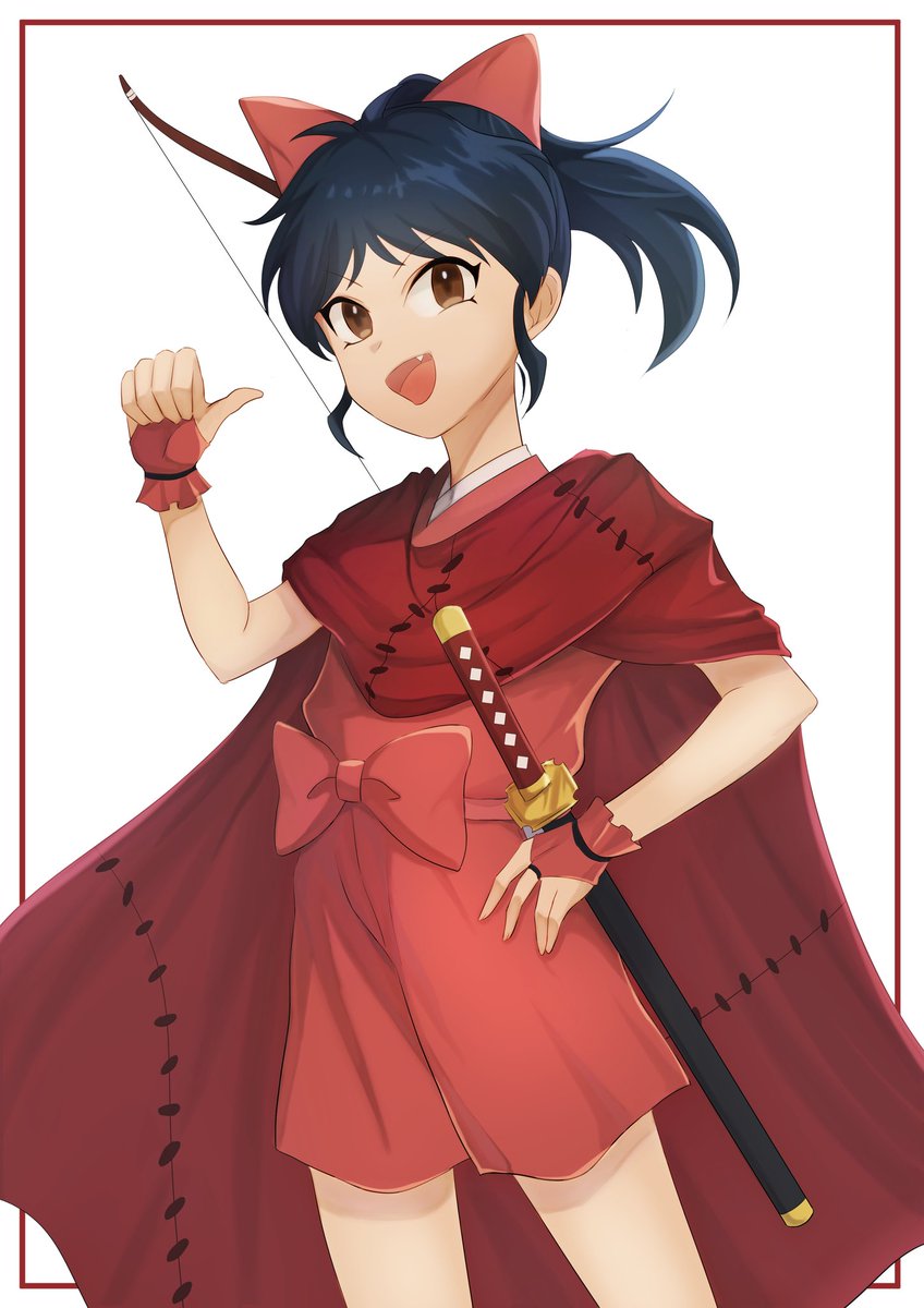 ぽぺへ もろはちゃん 犬夜叉とかごめの娘 いっぱい愛でたい かわいいね 半妖の夜叉姫