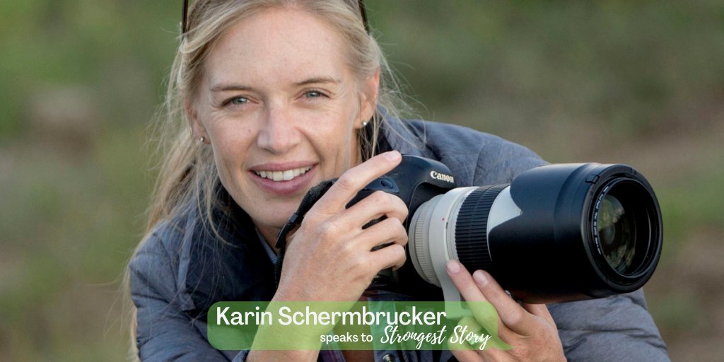 Karin Schermbrucker - Adventurous Storyteller &amp; Photojournalist speaks to us on overcoming fear &amp; telling stories through photography...“When the blast went off, we were rushed to the nearest bunker amidst a great deal of panic..." Read more on strongeststory.com/womensmonthsto…