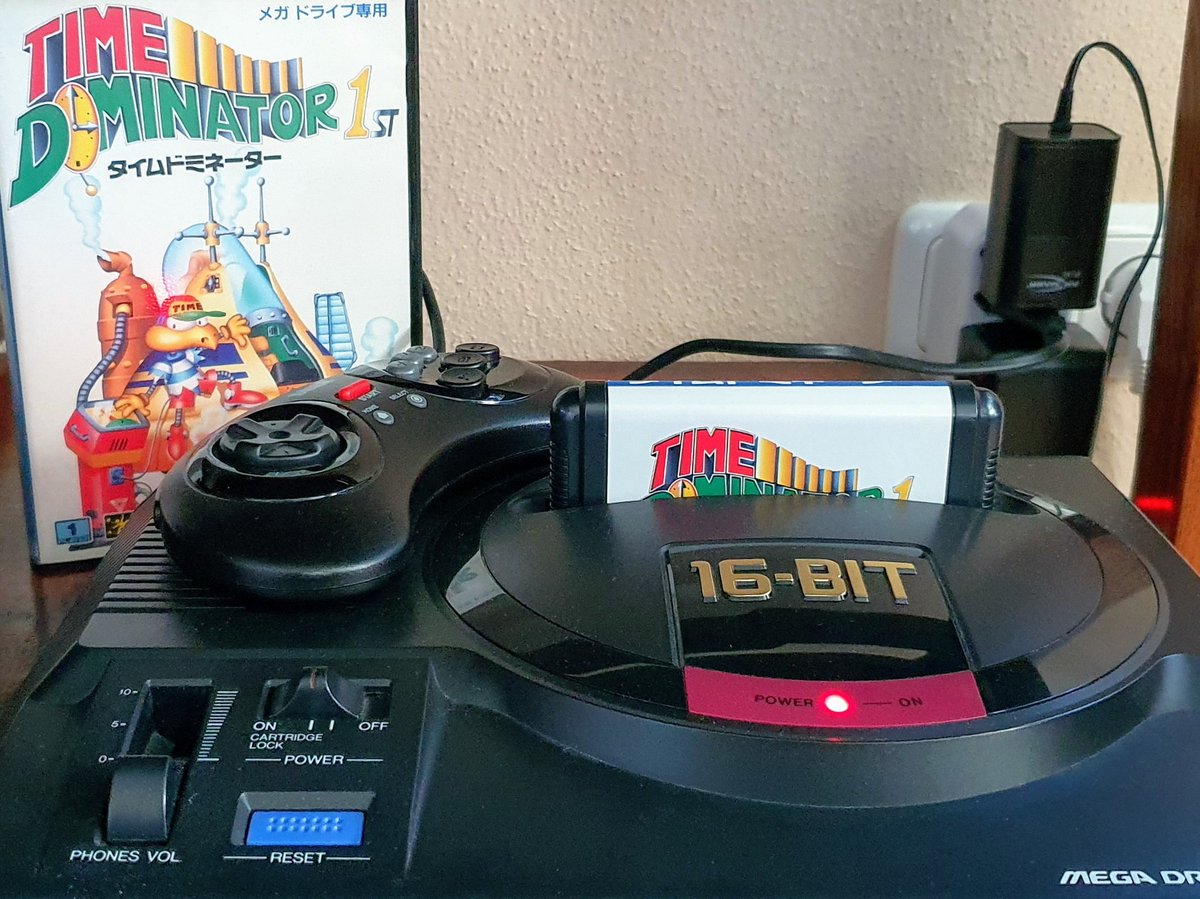 dpvg's tweet image. Well, here goes a game with an underrated, but truly fantastic soundtrack:

Time Dominator 1st
(aka. Socket)

#MegaDrive #SegaGenesis #VicTokai