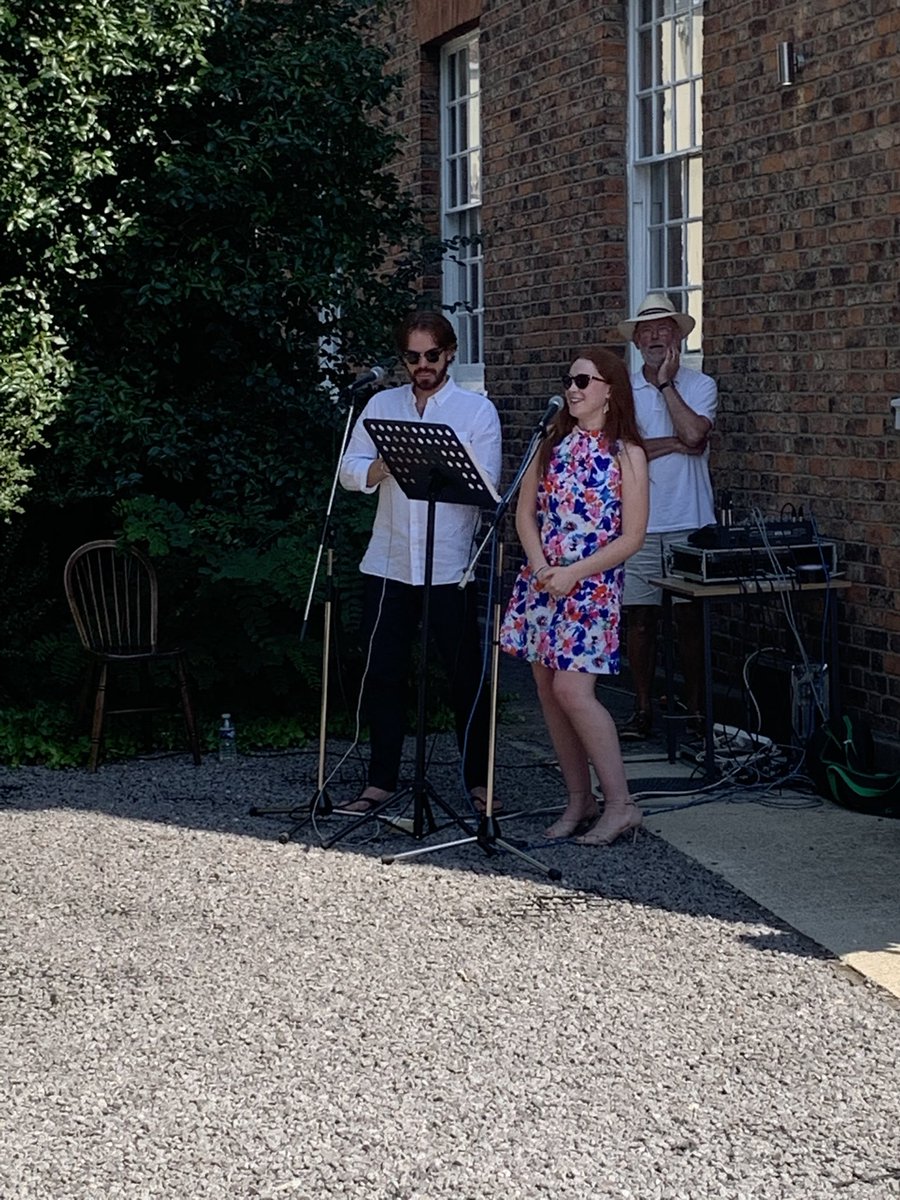 From breakfast at ⁦<a href="/bakerandgraze/">Baker&Graze</a>⁩  to the unexpected delight of finding live vocals at ⁦<a href="/ChapelArtsChelt/">Chapel Arts</a>⁩, Saturday in the sunshine 🌞 was pretty much perfect. #Cheltenham #CheltenhamLife