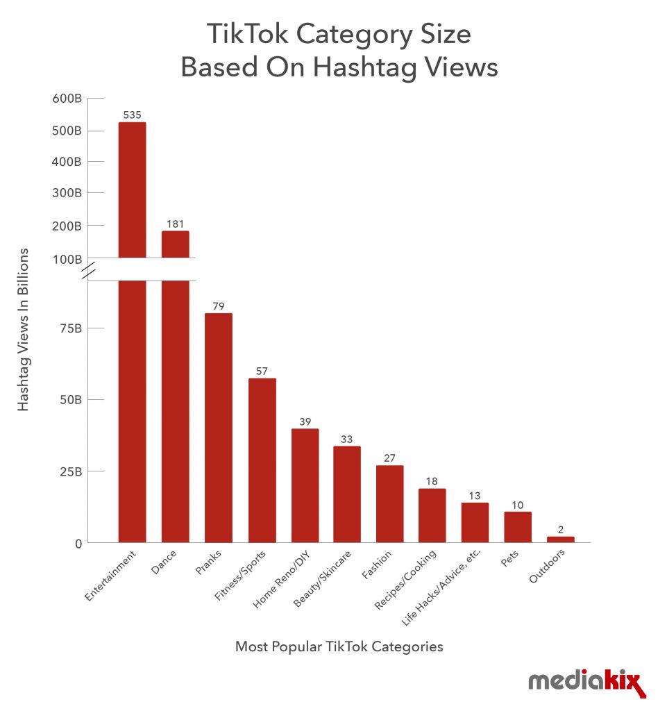 These are the top 10 hashtag categories on TikTok dlvr.it/RdLdQY