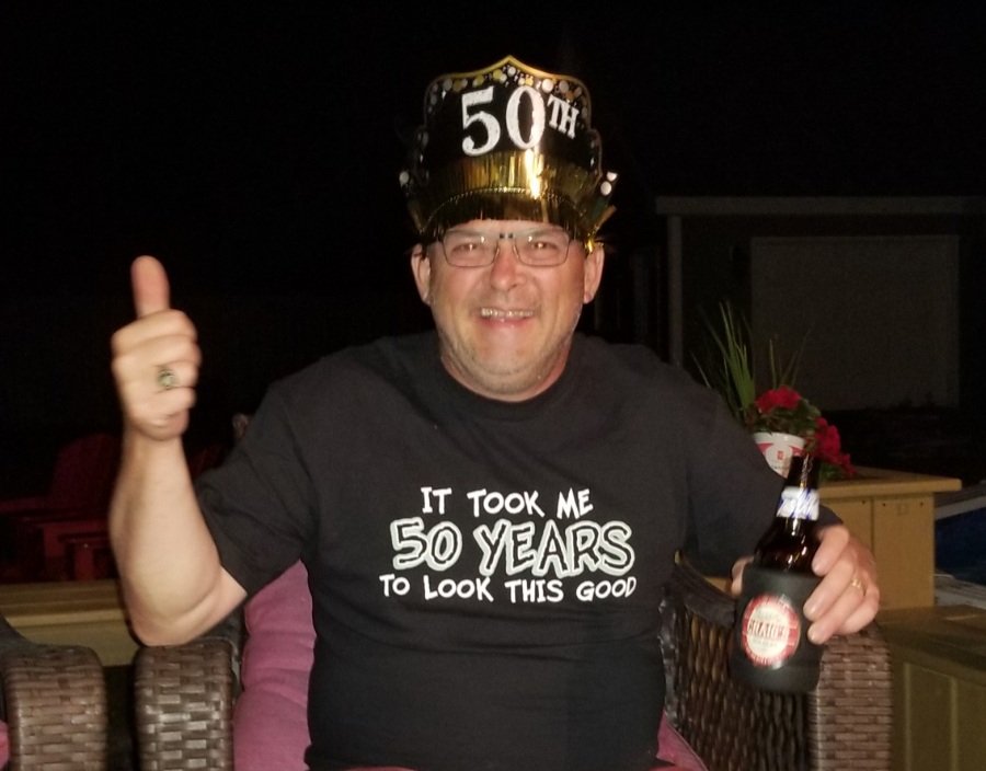 LASC1971's tweet image. Happy 50th Birthday to my amazing husband @CraigScottNL!! You inspire me every day and I am so proud of the man you are. Getting old is inevitable, but I couldn’t imagine it would make me love you more and more each day. May the next 50 years be even better than the first!! ❤