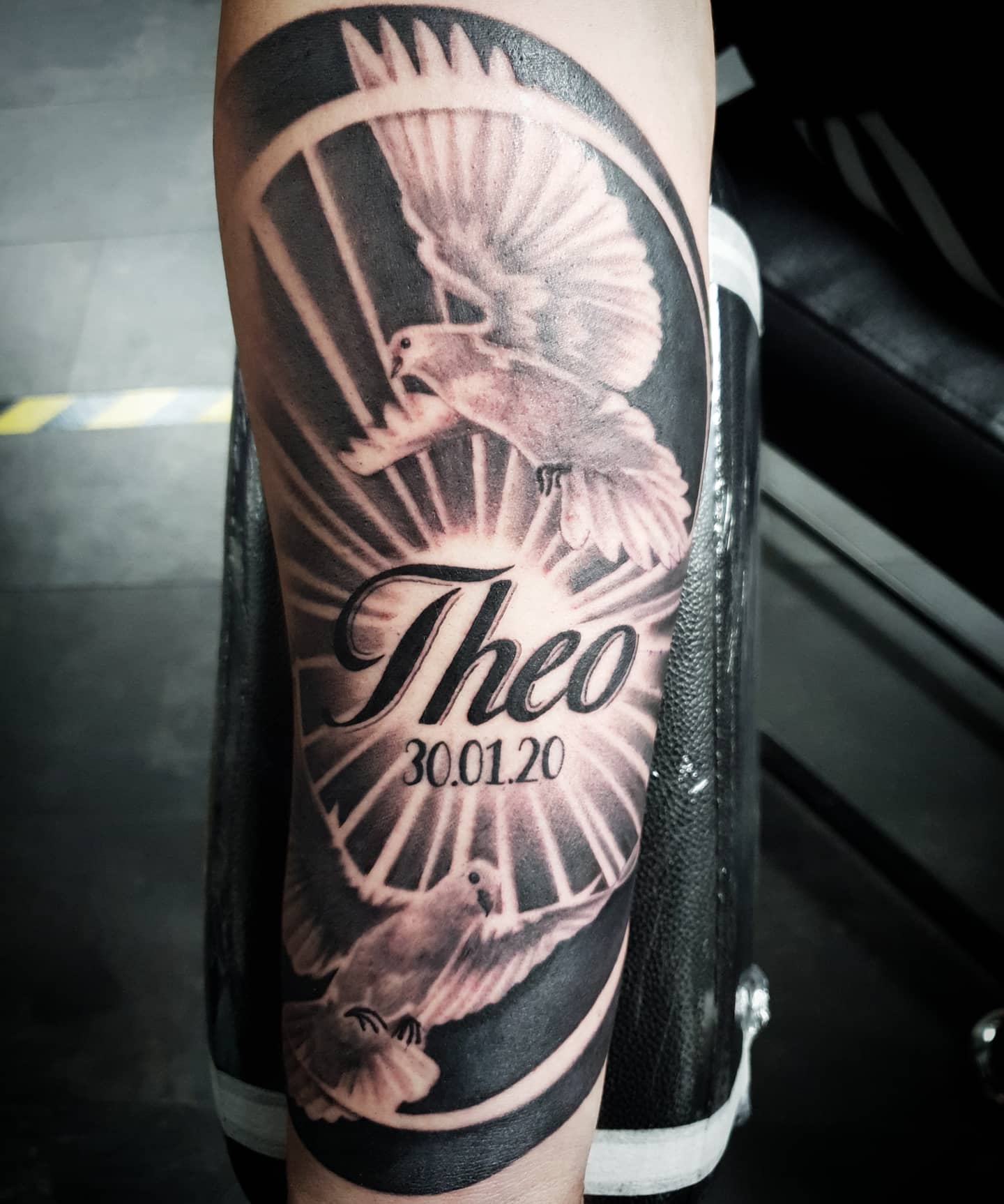 Dove Tattoos With Names