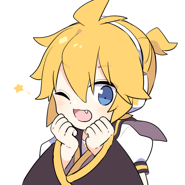 鏡音レン 「キャピ 」|由杞のイラスト