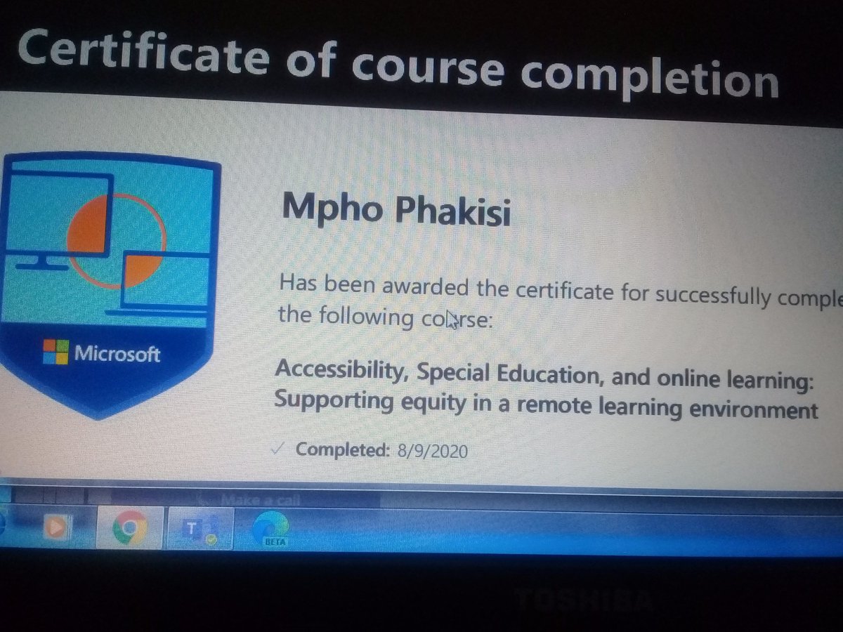 Mpho64's tweet photo. Congratulations to me on these achievements that have enabled me to do remote teaching #mieexpert https://t.co/NM6vVH2EWV