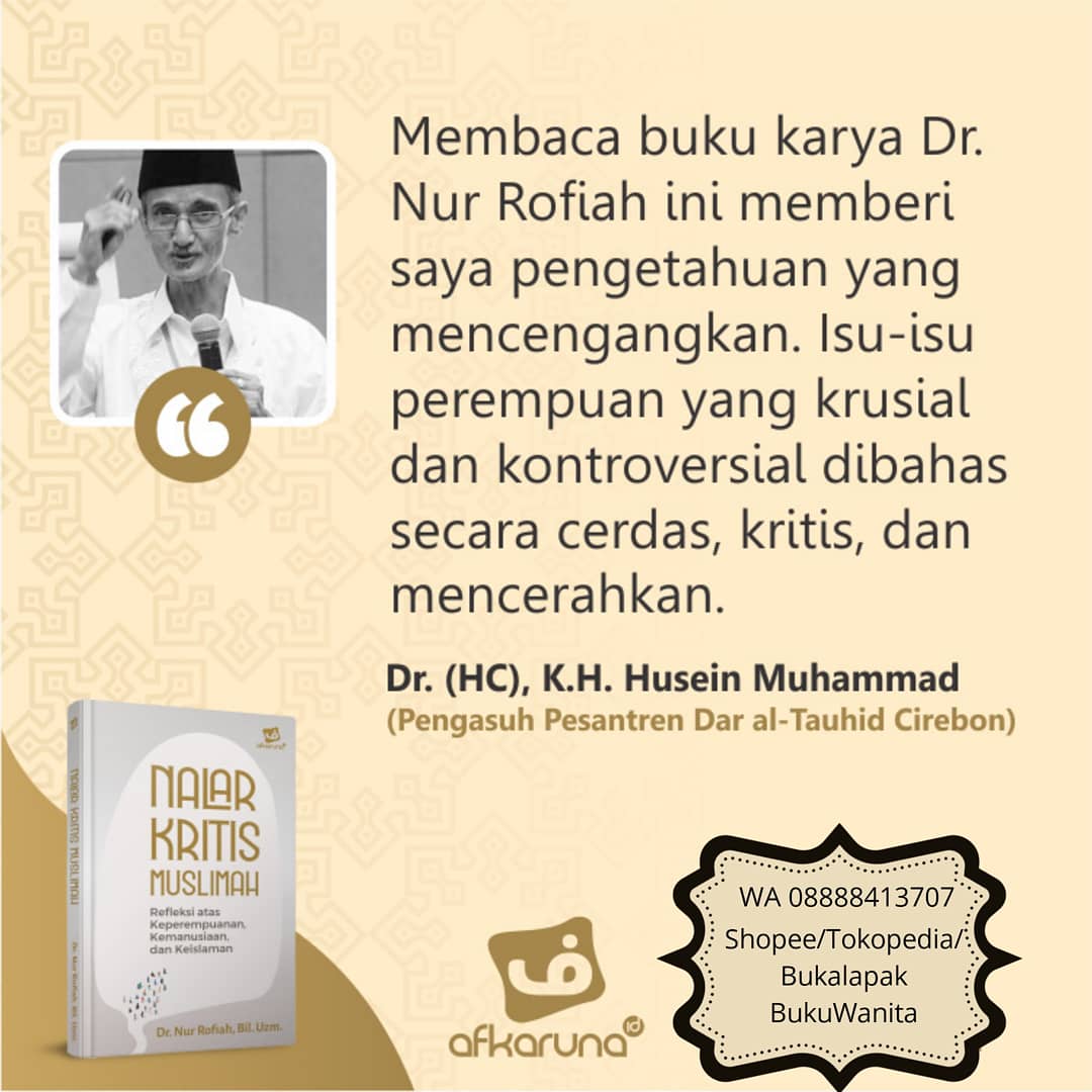 BukuWanita's tweet photo. #PromoBW hari terakhir PO #NalarKritisMuslimah 

Order via 👉 https://t.co/AoCA8qIM3H https://t.co/8tN5pK7YU2