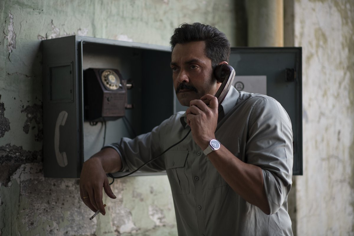 NetflixIndia's tweet image. Bobby Deol catching bad guys like he caught our hearts. #ClassOf83 

@thedeol