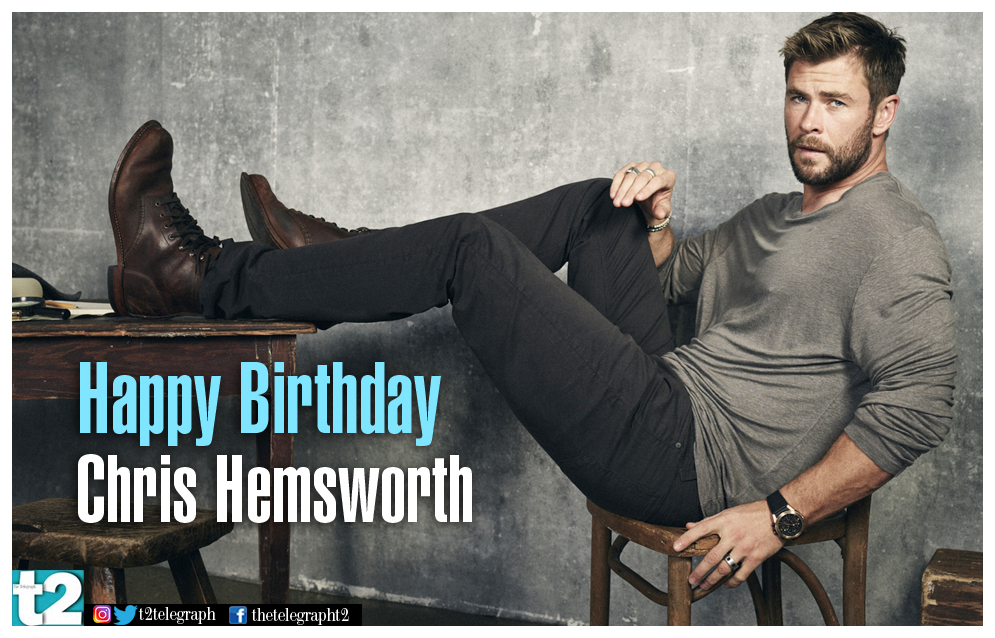 We love him as Thor! We actually love him being anyone on screen! Happy birthday, Chris Hemsworth. 