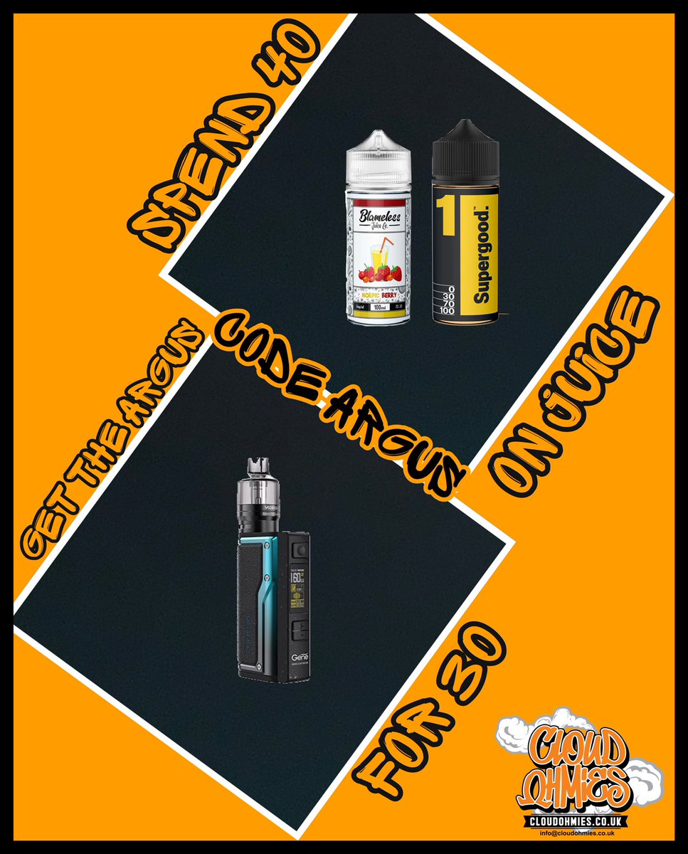 cloudohmies's tweet image. This weeks deals cloudohmies.co.uk