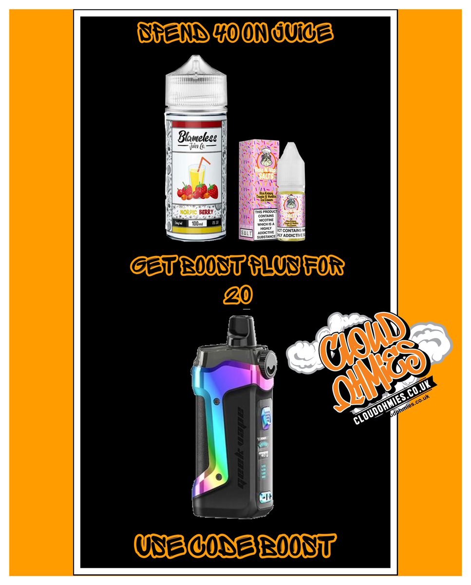 cloudohmies's tweet image. This weeks deals cloudohmies.co.uk