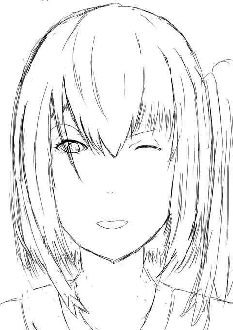 うちのこ1時間ドローイング 14日目

悪い。今日はこれが限界らしい。 