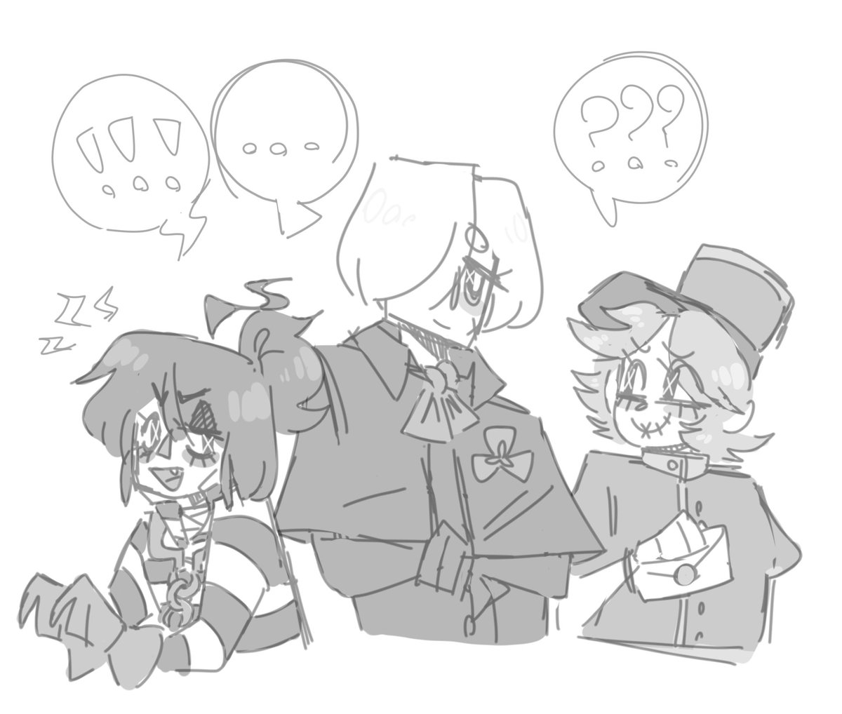 yumgutss's tweet photo. i tried to draw them more stylized but i suck at drawing dudes so this is the best you get ok bye
#VAL #idv #IdentityV #idvval #lucabalsa #andrewkreiss #victorgrantz https://t.co/ZV9mxr8GhA